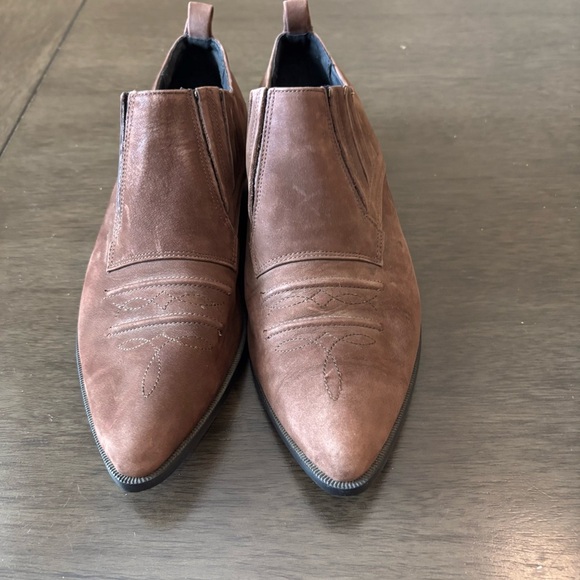 Vintage BP women  Dark Brown Suede Boots - Picture 2 of 9